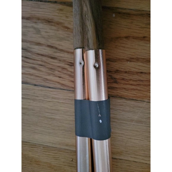 Cravings By Chrissy Teigen 2 Pc Acacia Wood & Metal Handle Salad Serving Set NEW - Picture 9 of 12